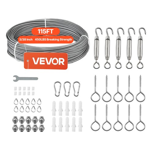 Vevor câble acier - acier, inoxydable