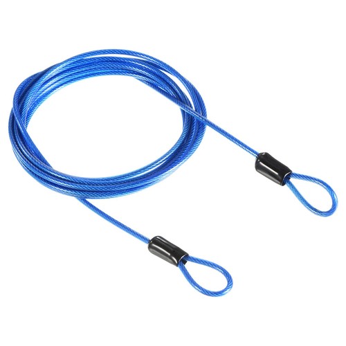 Sécurité acier câble 5mm - acier, 2.5mm
