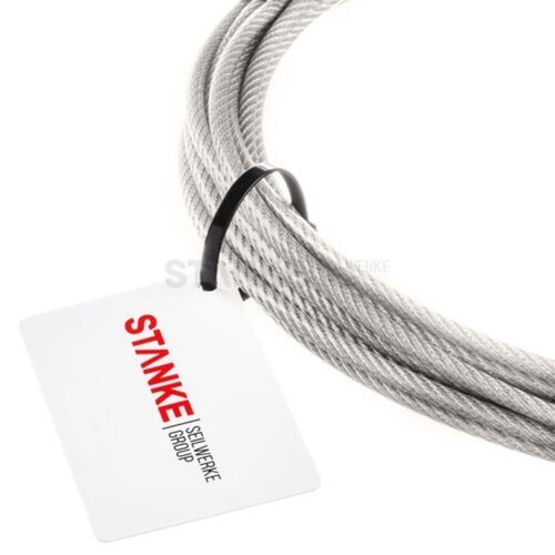 Câble acier inoxydable pvc - câble, en