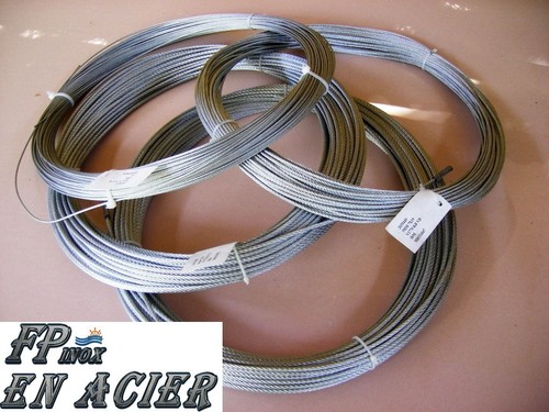 Cable acier diamètre mm - acier, 5